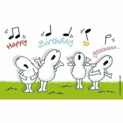 Happy Birthday singing sheep | Cuteness | Happy birthday ...
