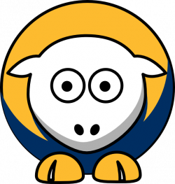 Sheep Nashville Predators Team Colors Clip Art at Clker.com - vector ...