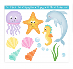 Sea Creature Clipart | Free download best Sea Creature ...