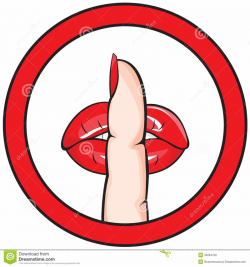 Download Free png Shhh Lips Clip Art - DLPNG.com