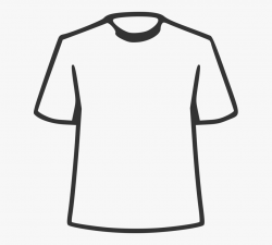 Dress Clipart Shirt - Black And White Clipart T Shirt Design ...