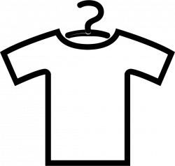Shirt Outline With Hanger Svg Png Icon Free Download (#62941 ...