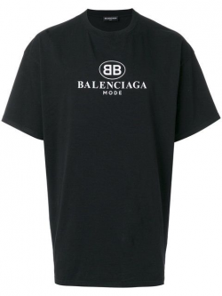 Shop Balenciaga BB Mode T-shirt. | Fashion | Designer ...