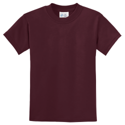 Boy's 50/50 Cotton/Polyester T-Shirts Port And Company PC55Y