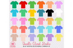 40 Colorful T-Shirt Clipart Cute Shirts PNG with Transparent Background for  Personal & Commercial Use