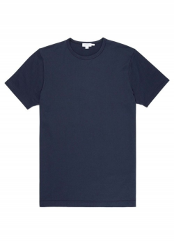 Men's Classic Cotton T-Shirt in Navy