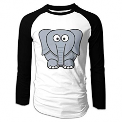 Amazon.com: Men's Cartoon Elephant Clipart Cotton Long ...