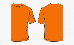 Jersey Clipart Orange - Orange Shirt Clipart #211059 - Free ...
