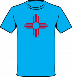 NM Zia Symbol Shirt | ZiaGifts.com