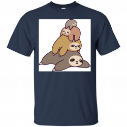 Sloth Stack T-Shirt 1 | Sloth, Unisex and Products
