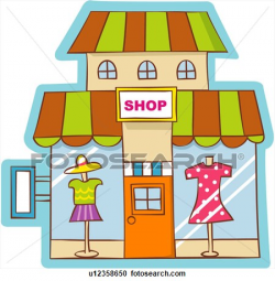 Dress Shop Clipart