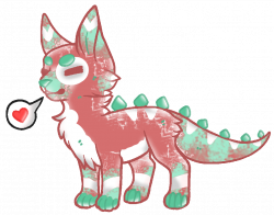sb 1 point monster dog AUCTION [c l o s e d] by shop-adoptables on ...