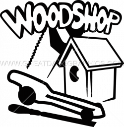 Wood Shop | Production Ready Artwork for T-Shirt Printing