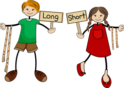 Long And Short Clipart