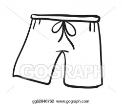 Shorts Clip Art - Royalty Free - GoGraph