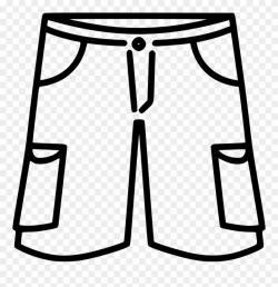 Cargo Shorts Svg Png Icon Free Download 471825 Beach ...