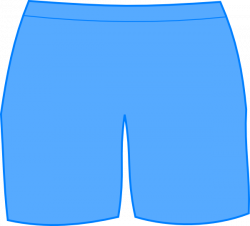 Blue Bathing Shorts Clip Art at Clker.com - vector clip art online ...