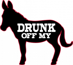 Drunk Off My Ass Donkey Beer Shot Alcohol Drunk Bar Party New Mens ...