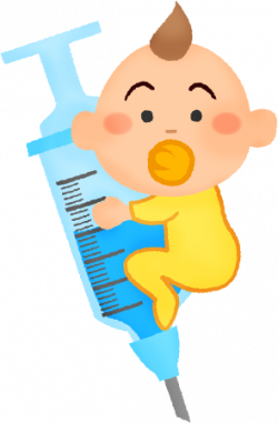 Flu shot / Vaccination for babies | Free Clipart ...
