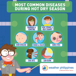 Most Common Diseases during the Hot Dry Season