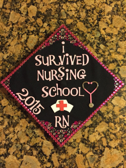 Nursing school graduation cap decoration | DIY & Crafts ...