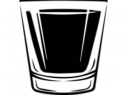 Shot Glass #2 Mixed Drink Alcohol Liquor Ice Bar Pub Tavern Bartender Glass  Lemon Slice Logo .SVG .EPS .PNG Vector Cricut Cut Cutting File