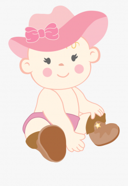 Amazing Cowgirl Baby Shower Clipart Illustration - Cowgirl ...