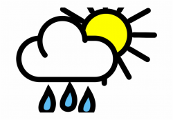 Showers And Periods Of Heavy Rain Today Ⓒ - Clipart Rain ...