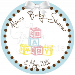Etiquetas Baby Shower niño. | Etiquetas Personalizadas | Pinterest