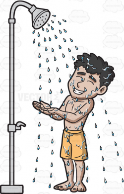 Taking a shower clipart 1 » Clipart Station