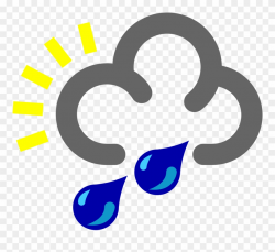 Weather Symbols Pictures 22, Buy Clip Art - Rain Shower ...