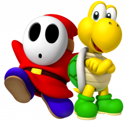 Shy Guy y Koopa (Mario Bros) | Videojuegos XD | Pinterest | Shy guy ...