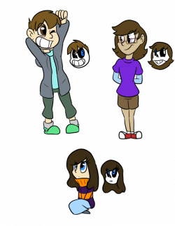 Frisk and Sans kids by Luckynight48 on DeviantArt