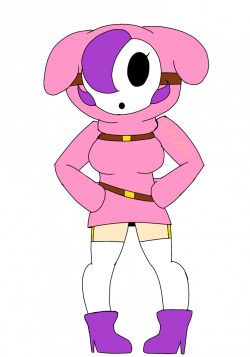 Daily Sketch #102 - Pink Shy Gal by fancycatto on DeviantArt