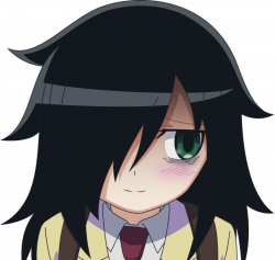 Shy Tomoko | WataMote / It's Not My Fault That I'm Not Popular ...