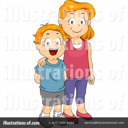 Siblings Clipart #1150853 - Illustration by BNP Design Studio