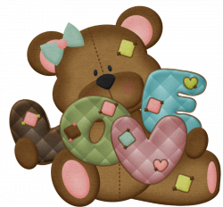 Ursinhos e ursinhas - Minus | Clip Art-BEARS! | Pinterest | Teddy ...