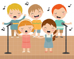 96+ Kids Singing Clipart | ClipartLook