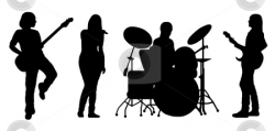 Singer Clipart group singer 1 - 450 X 215 Free Clip Art ...