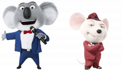 Buster Moon and Mike the Mouse transparent PNG - StickPNG