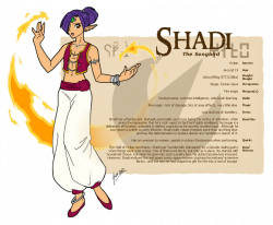 Character Guide - Shadi by foxlee on DeviantArt