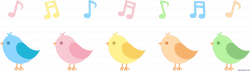 Song Birds Singing Clip Art - Sweet Clip Art