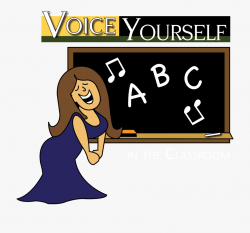 Singer Clipart Voice Lesson - Teacher Singing, Cliparts ...