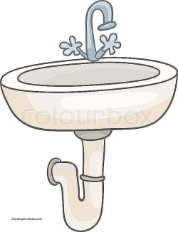 Bathroom Sink Faucet. Beautiful Bathroom Sink Clipart: Bathroom Sink ...