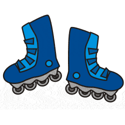 Free Roller Skates Clipart, Download Free Clip Art, Free ...