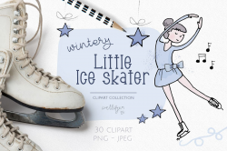 Winter clipart collection