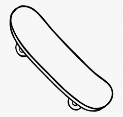 Pin Skateboard Clipart Black And White - Skateboard Clip Art ...