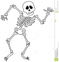 Halloween skeleton clipart 2 » Clipart Station
