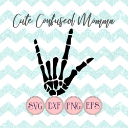 I Love You Skeleton Svg Files for Cricut Svg Files, Love Svg ...