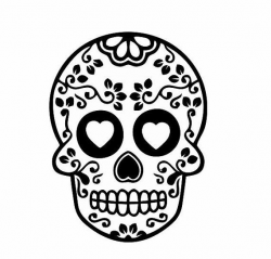 Skull Clipart Black And White | Free download best Skull ...